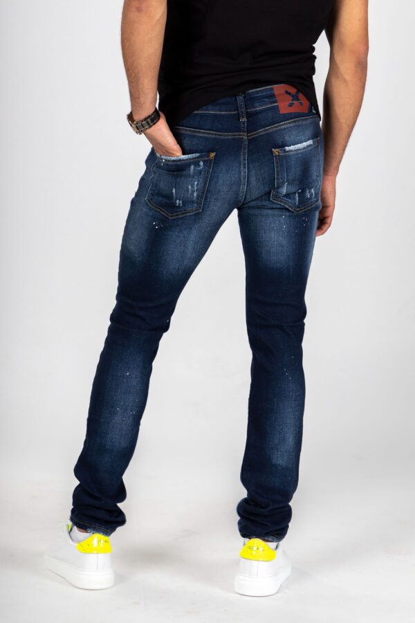 X25 - Dark Blue Slim Fit Jeans