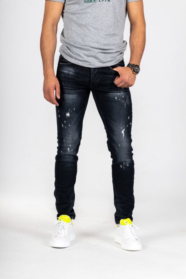 X7 - Dark Blue Slim Fit Jeans